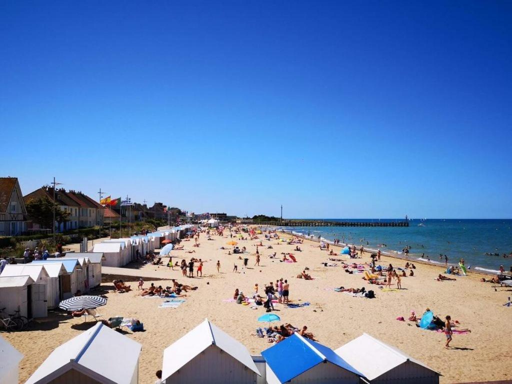 "O'Dbark" - Duplex 2 Etoiles - A 100M De La Plage Avec Jardin Courseulles-sur-Mer Luaran gambar