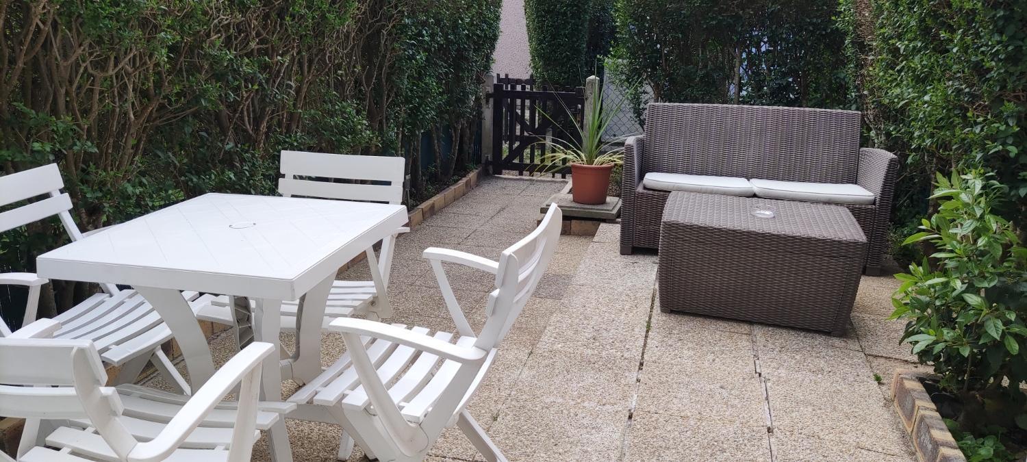 "O'Dbark" - Duplex 2 Etoiles - A 100M De La Plage Avec Jardin Courseulles-sur-Mer Luaran gambar
